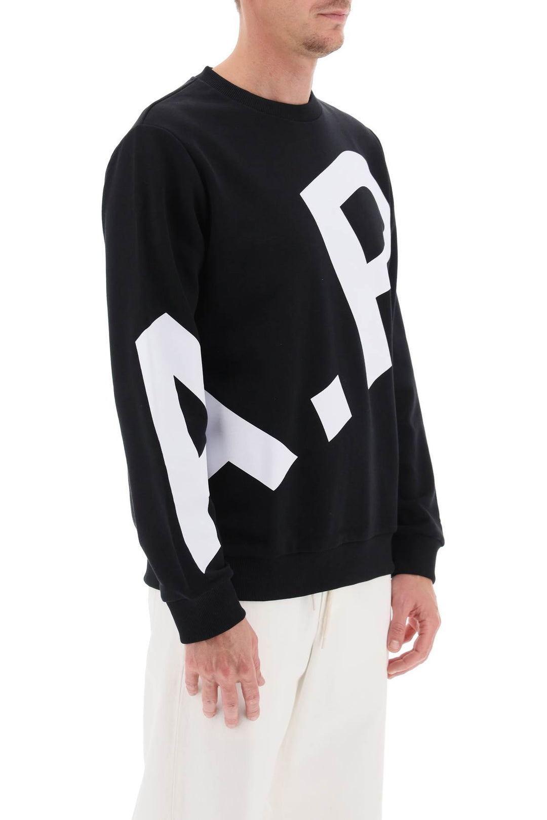 Cory Crew Neck Sweatshirt With Print - A.P.C. - Men