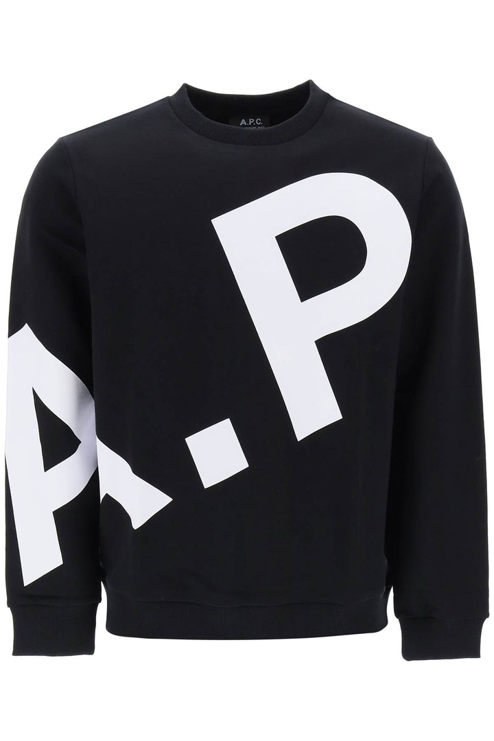 Cory Crew Neck Sweatshirt With Print - A.P.C. - Men