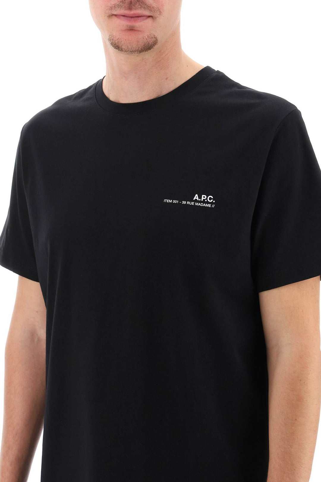 Item T Shirt With Logo Print - A.P.C. - Men