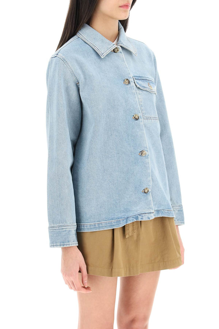 'Janice' Denim Jacket - A.P.C. - Women