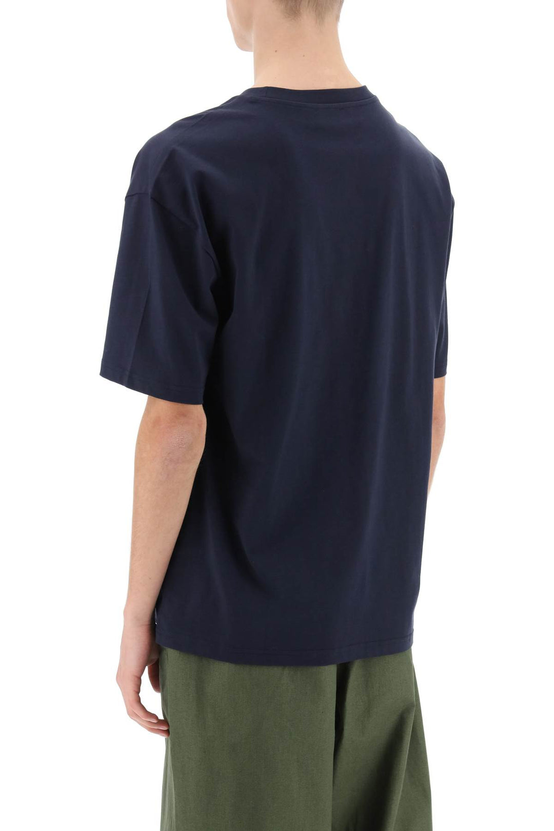 River T Shirt With Flocked Logo - A.P.C. - Men