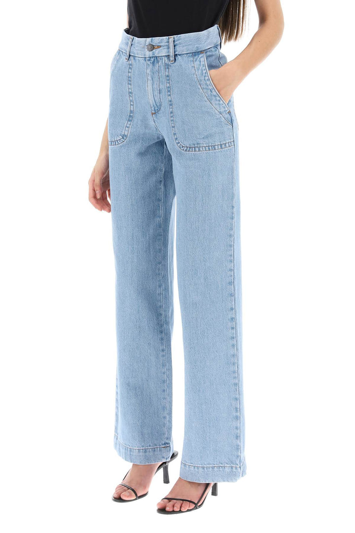 'Seaside' Jeans With Wide Leg - A.P.C. - Women