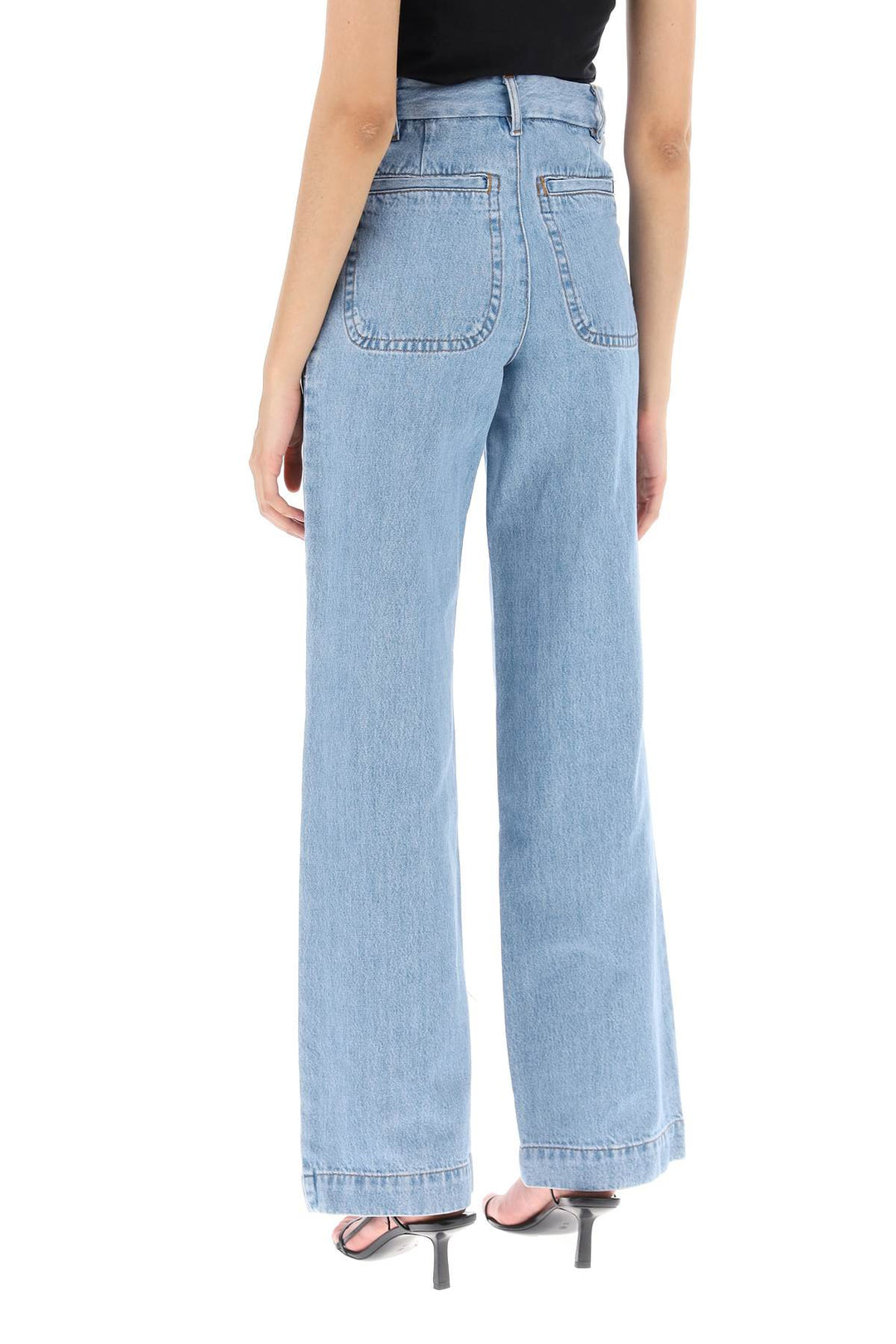 'Seaside' Jeans With Wide Leg - A.P.C. - Women