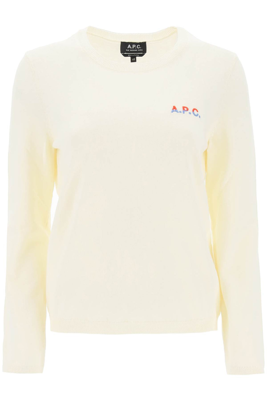 'Albane' Crew Neck Cotton Sweater - A.P.C. - Women