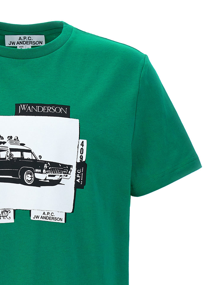 A.P.C. X Jw Anderson T-Shirt Green