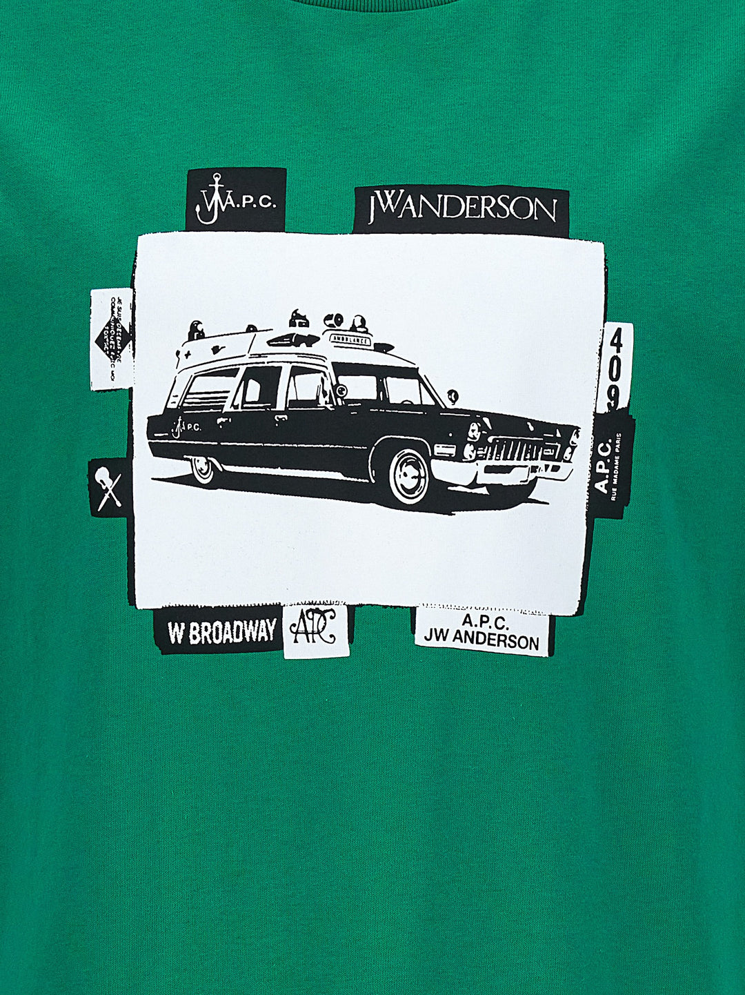 A.P.C. X Jw Anderson T-Shirt Green