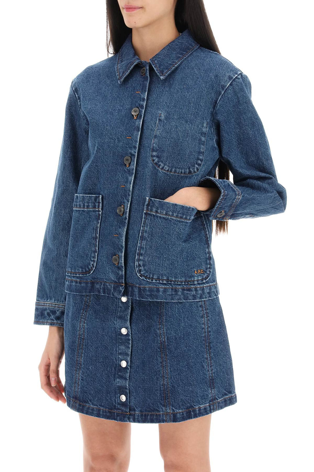 Nikke Denim Jacket - A.P.C. - Women