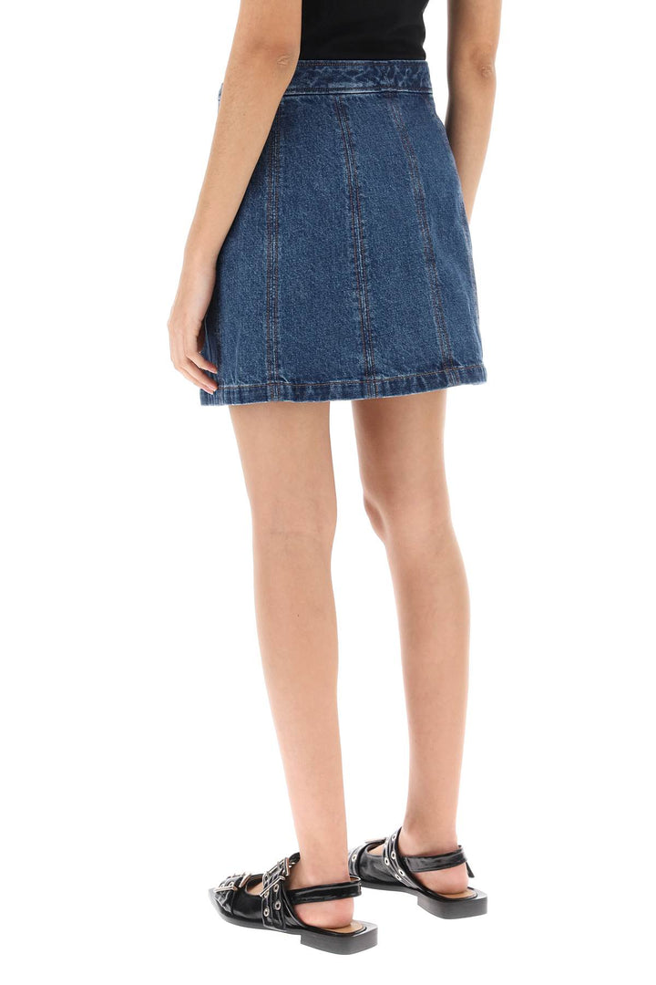 Poppy Denim Mini Skirt - A.P.C. - Women