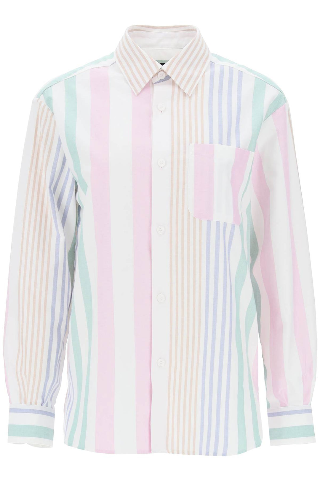 Sela Striped Oxford Shirt - A.P.C. - Women