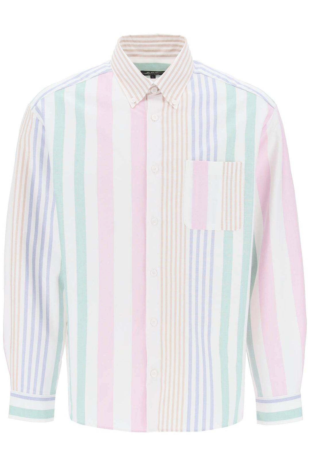 Mateo Striped Oxford Shirt - A.P.C. - Men