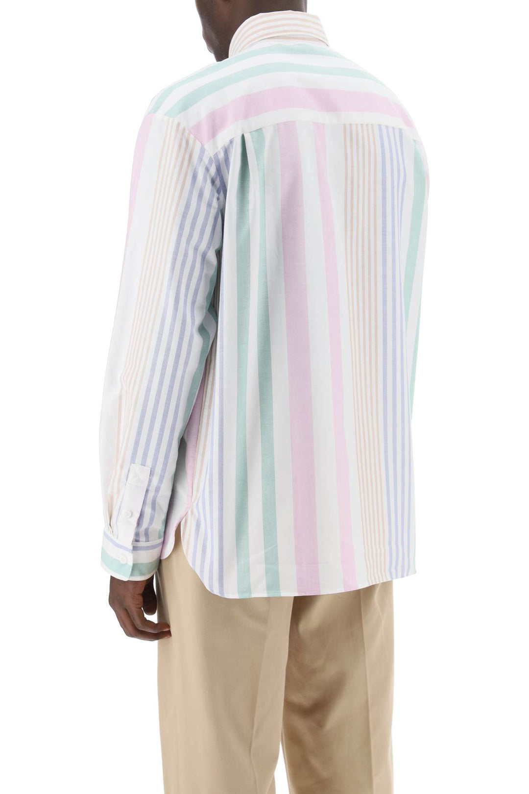 Mateo Striped Oxford Shirt - A.P.C. - Men