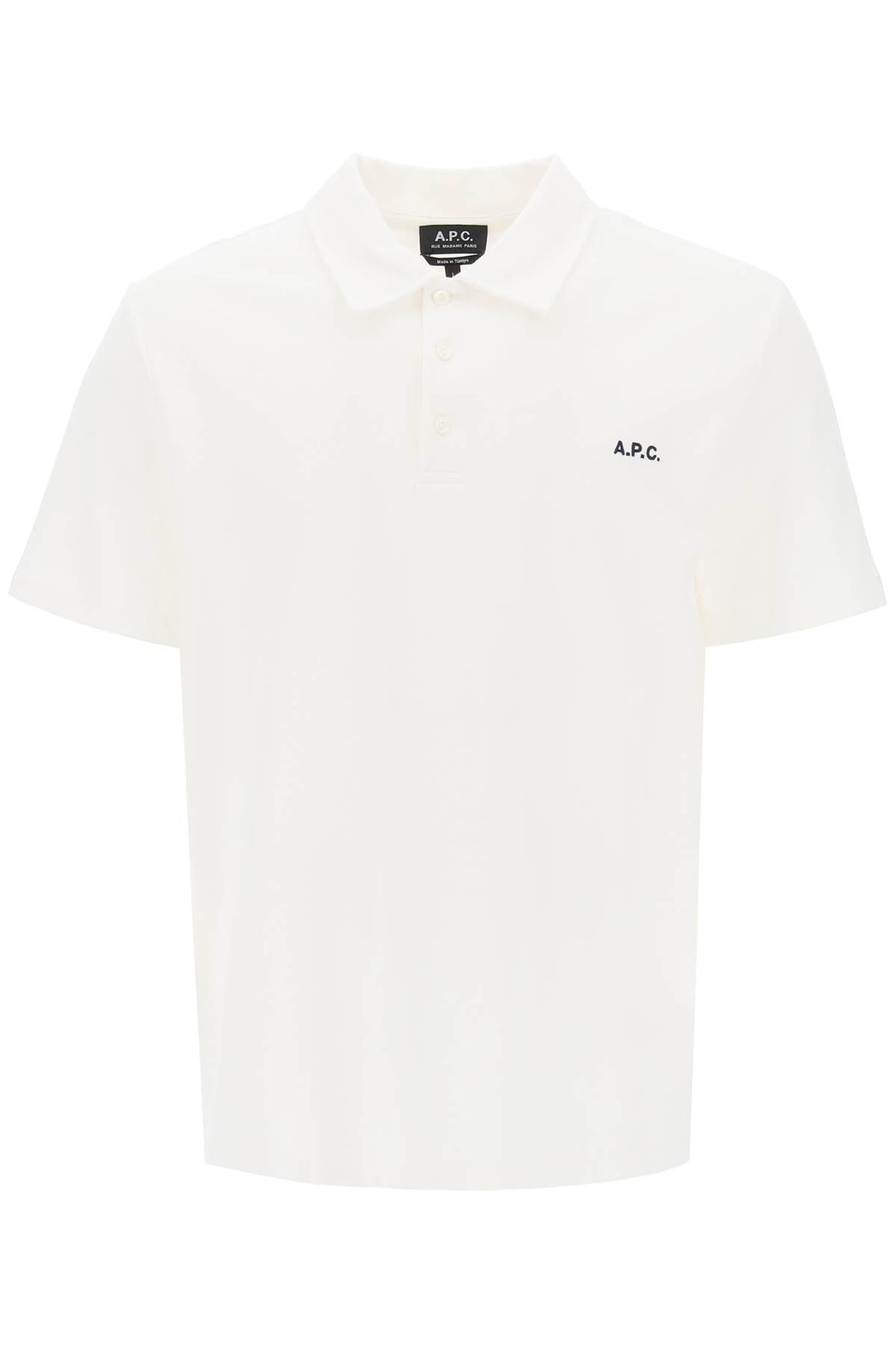 Carter Polo Shirt With Logo Embroidery - A.P.C. - Men