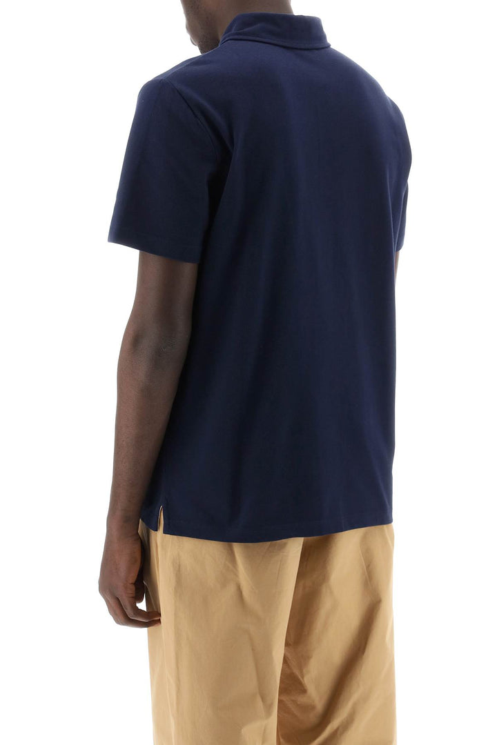 Carter Polo Shirt With Logo Embroidery - A.P.C. - Men