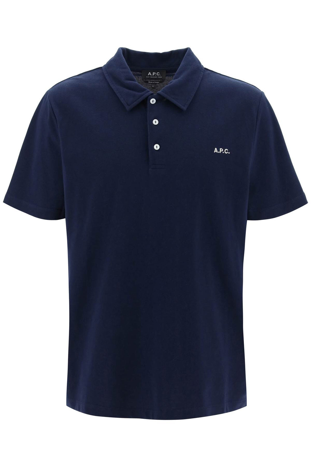 Carter Polo Shirt With Logo Embroidery - A.P.C. - Men