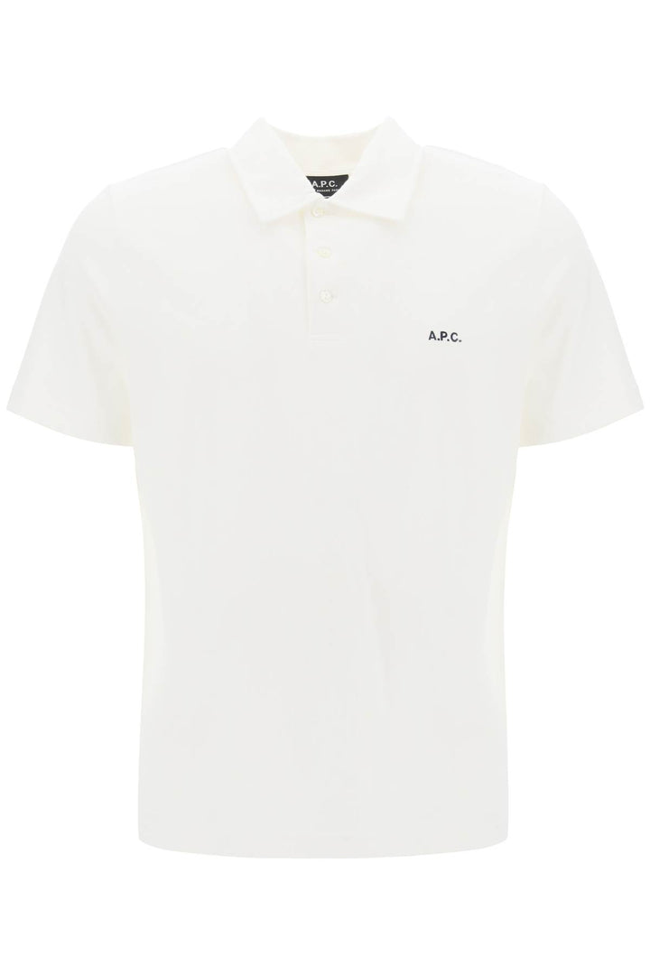 Austin Polo Shirt With Logo Embroidery - A.P.C. - Men