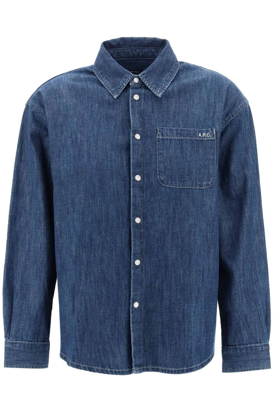 Denim Brodee Boyfriend Shirt - A.P.C. - Women