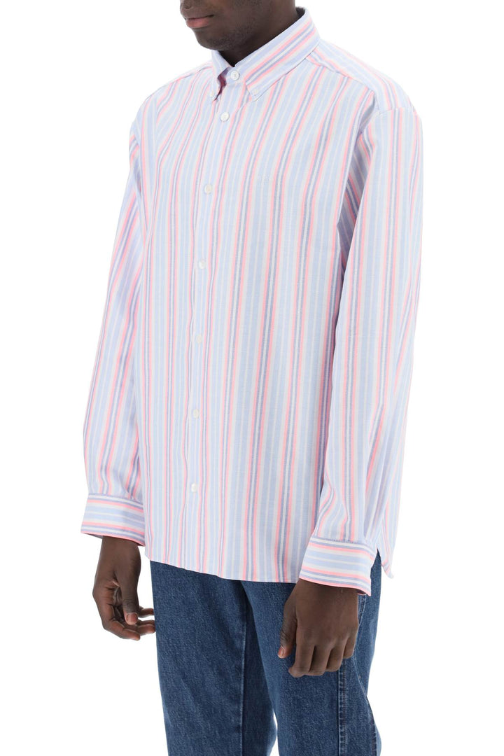 Mathias Striped Oxford Shirt - A.P.C. - Men