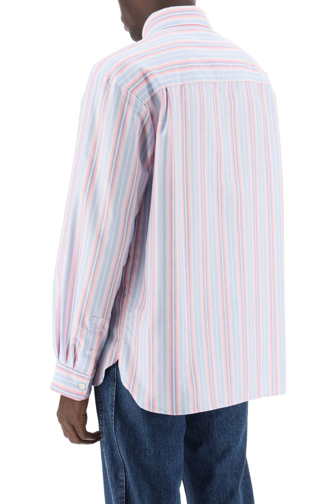 Mathias Striped Oxford Shirt - A.P.C. - Men