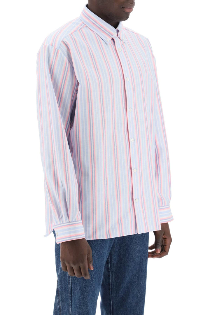 Mathias Striped Oxford Shirt - A.P.C. - Men