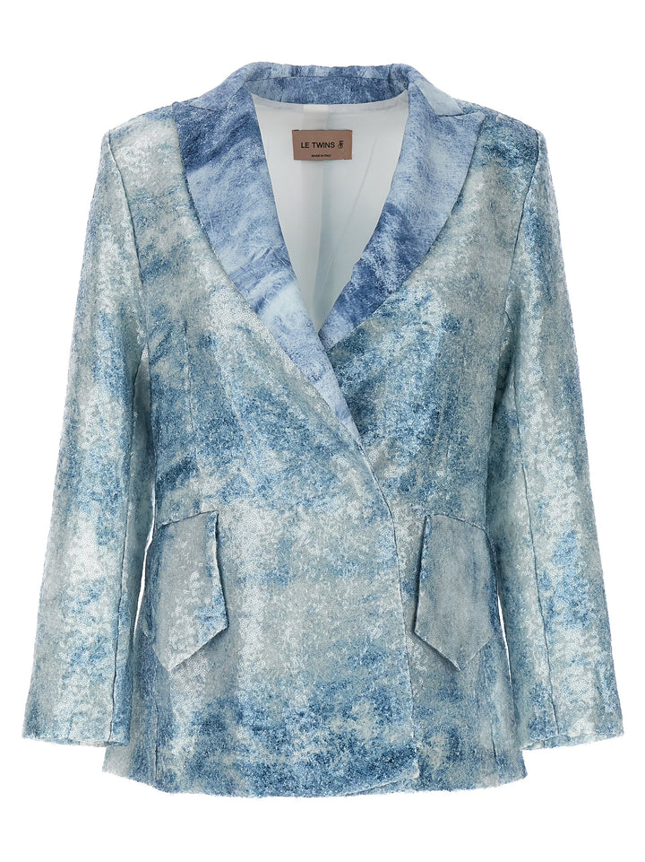 Como Blazer And Suits Light Blue