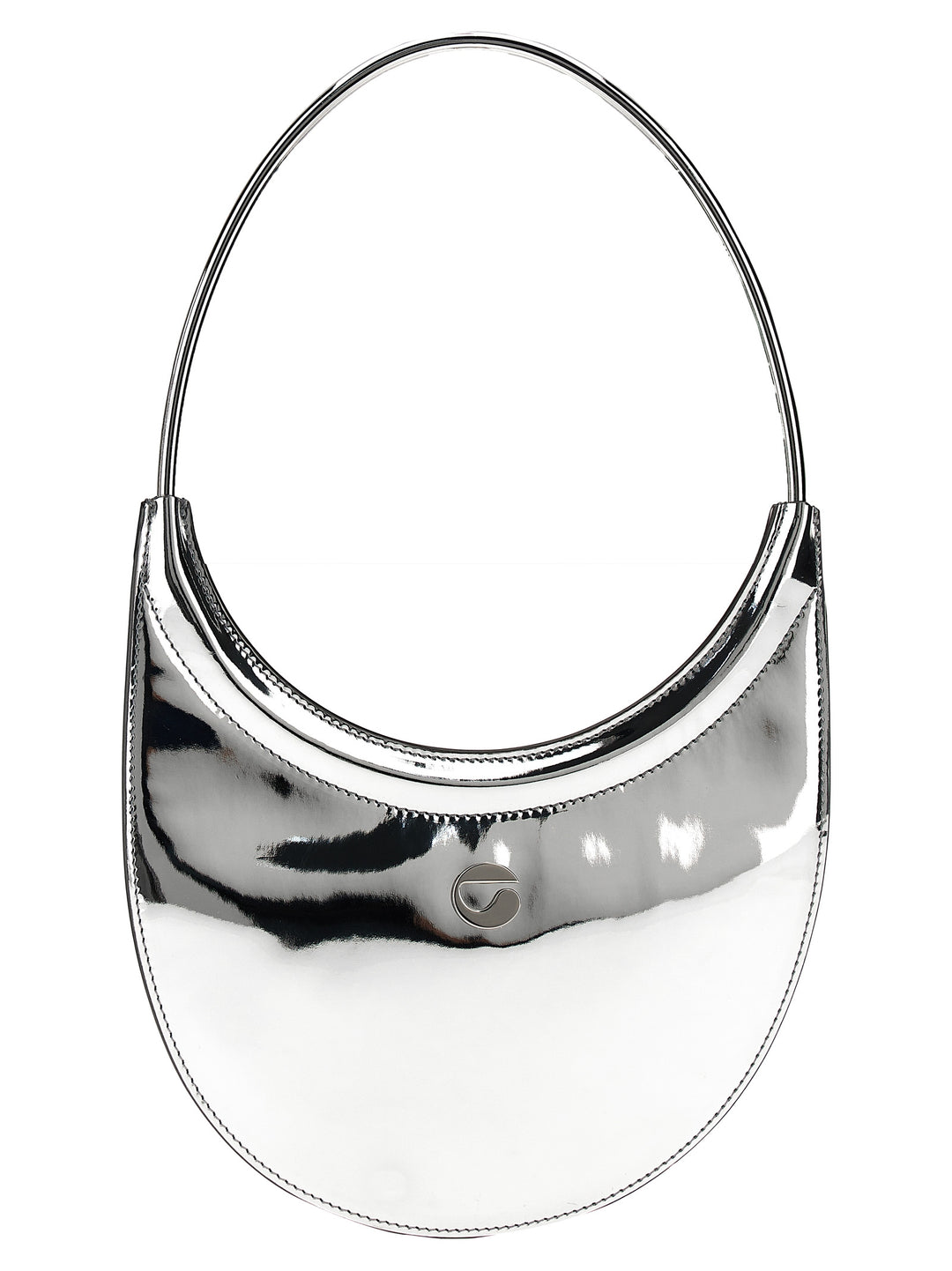 Ring Swipe Bag Hand Bags Silver