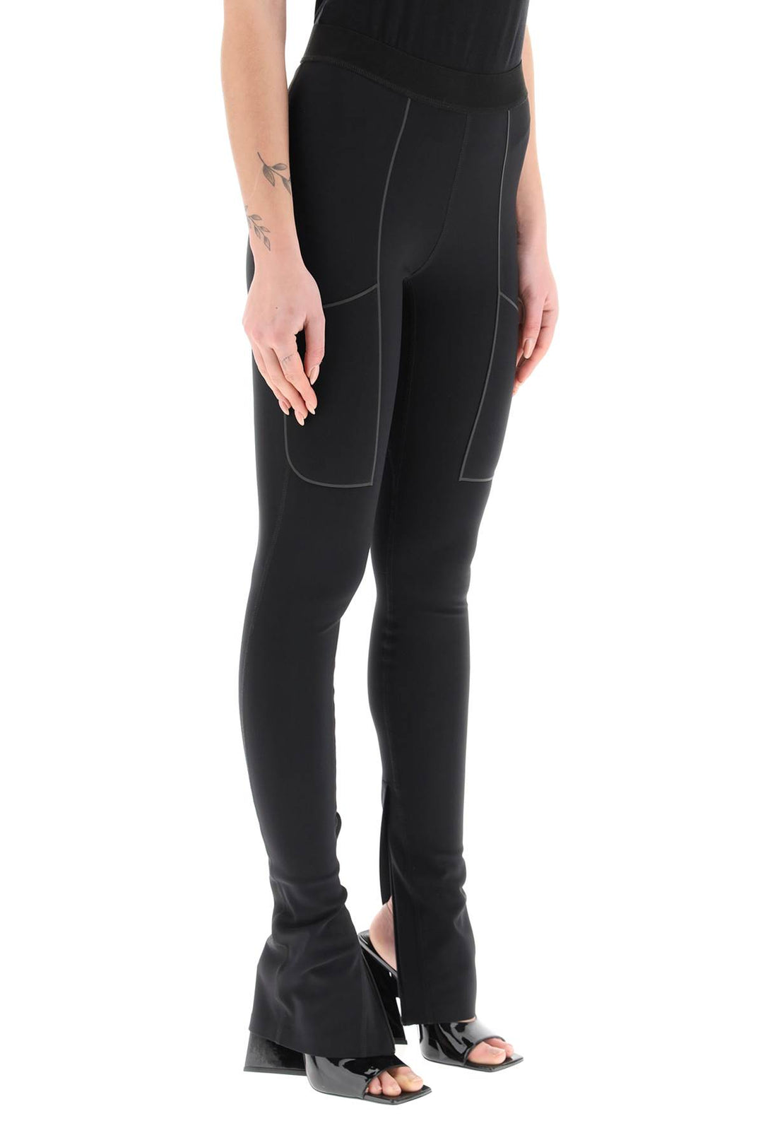 Zippered Cuff Leggings - Coperni - Women