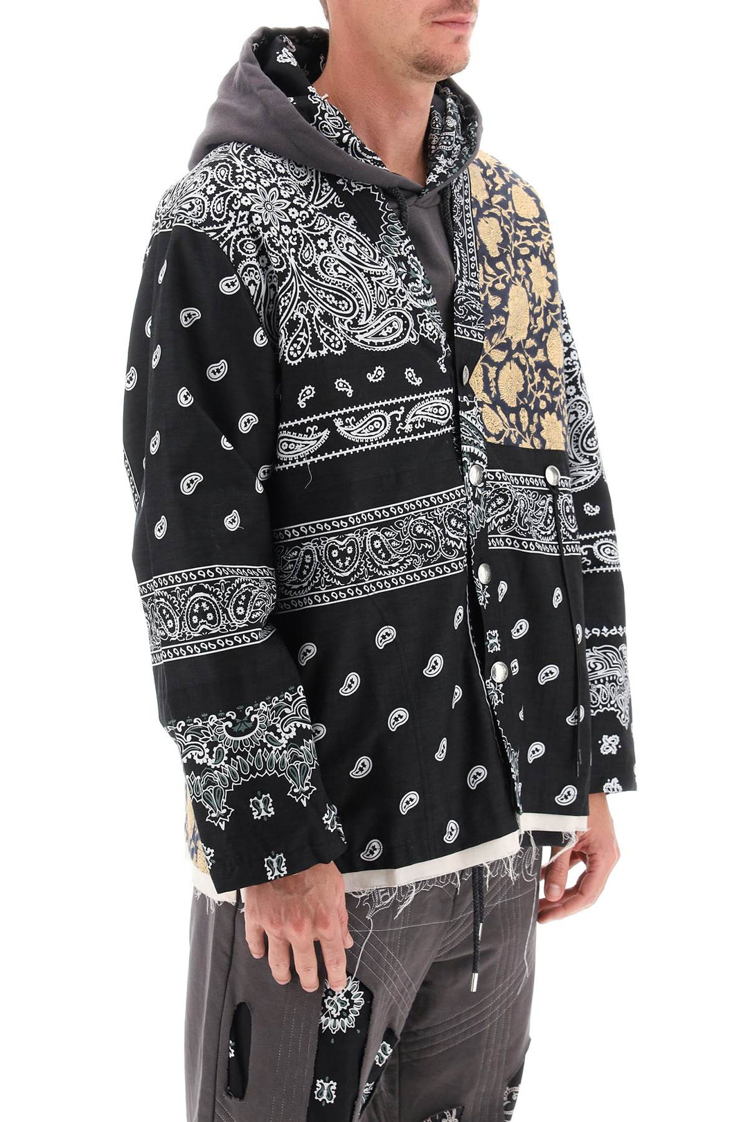 Concho Patchwork Overshirt - Children Of The Discordance - Men