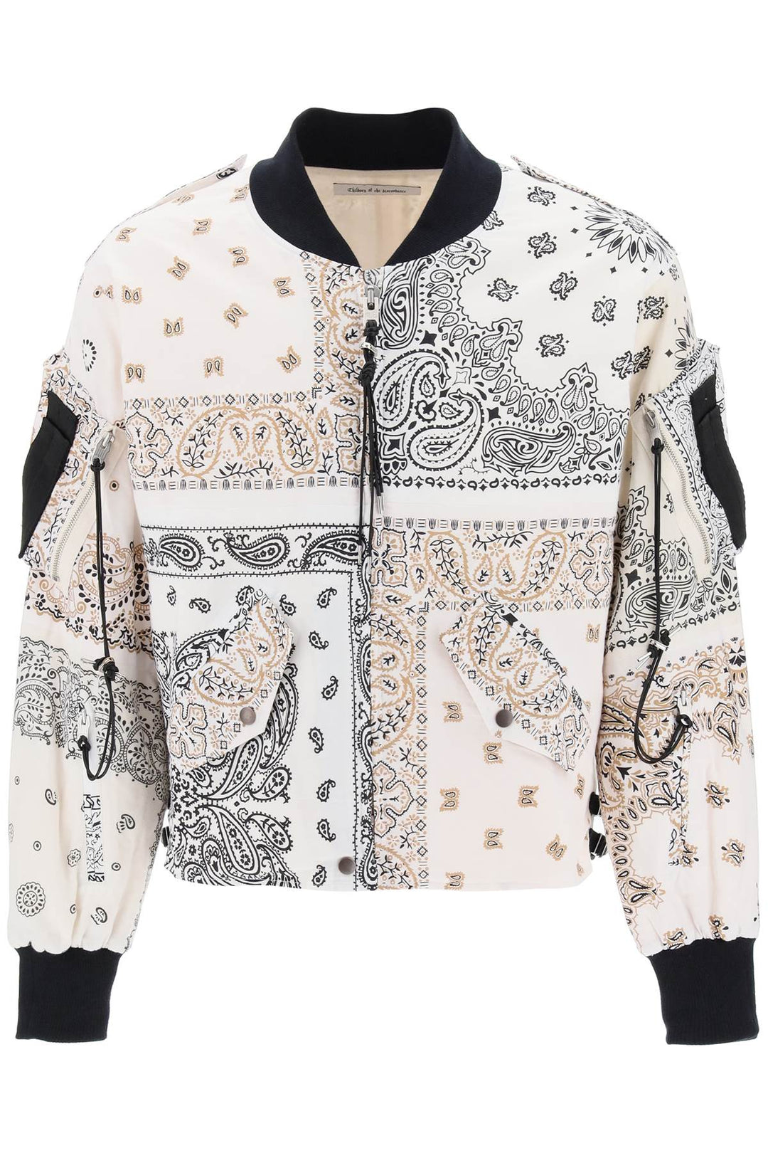 Bomber Jacket With Bandana Motif - Children Of The Discordance - Men