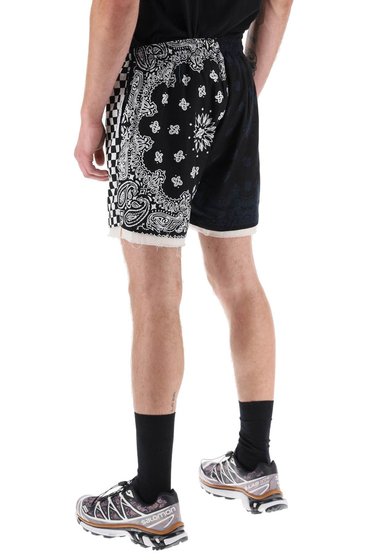 Bandana Patchwork Shorts - Children Of The Discordance - Men