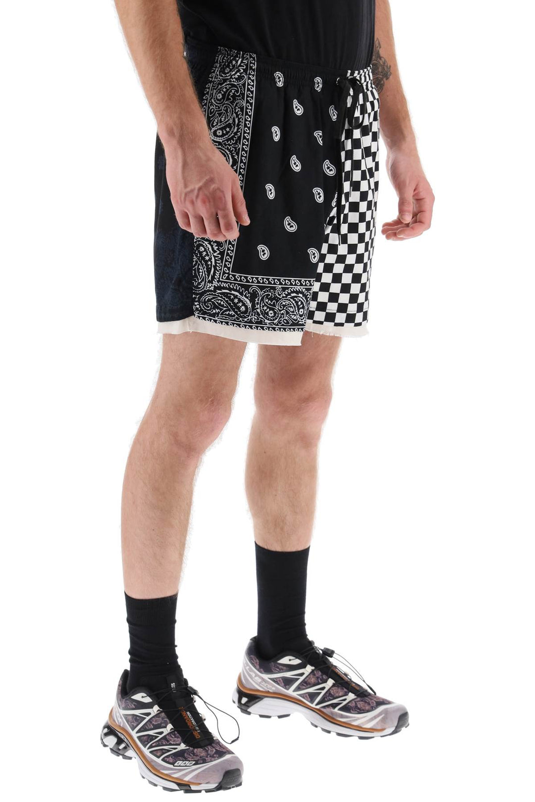 Bandana Patchwork Shorts - Children Of The Discordance - Men