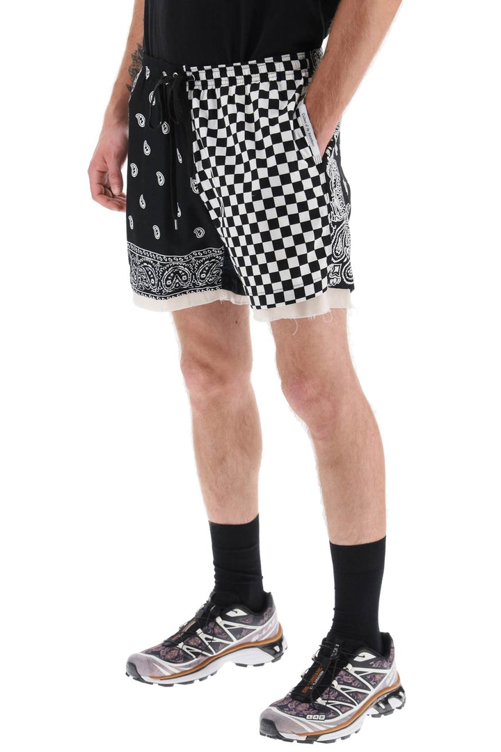 Bandana Patchwork Shorts - Children Of The Discordance - Men