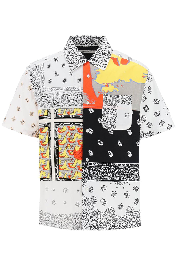 Short Sleeved Patchwork Shirt - Children Of The Discordance - Men