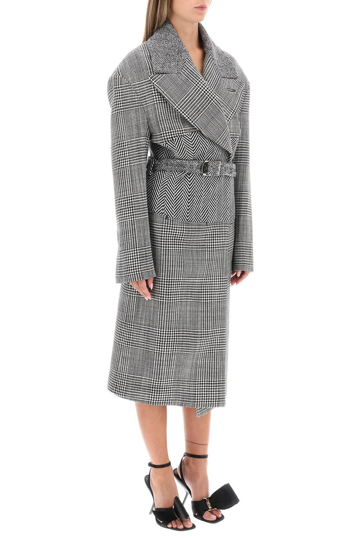 Cashmere Patchwork Coat - Tom Ford - Women