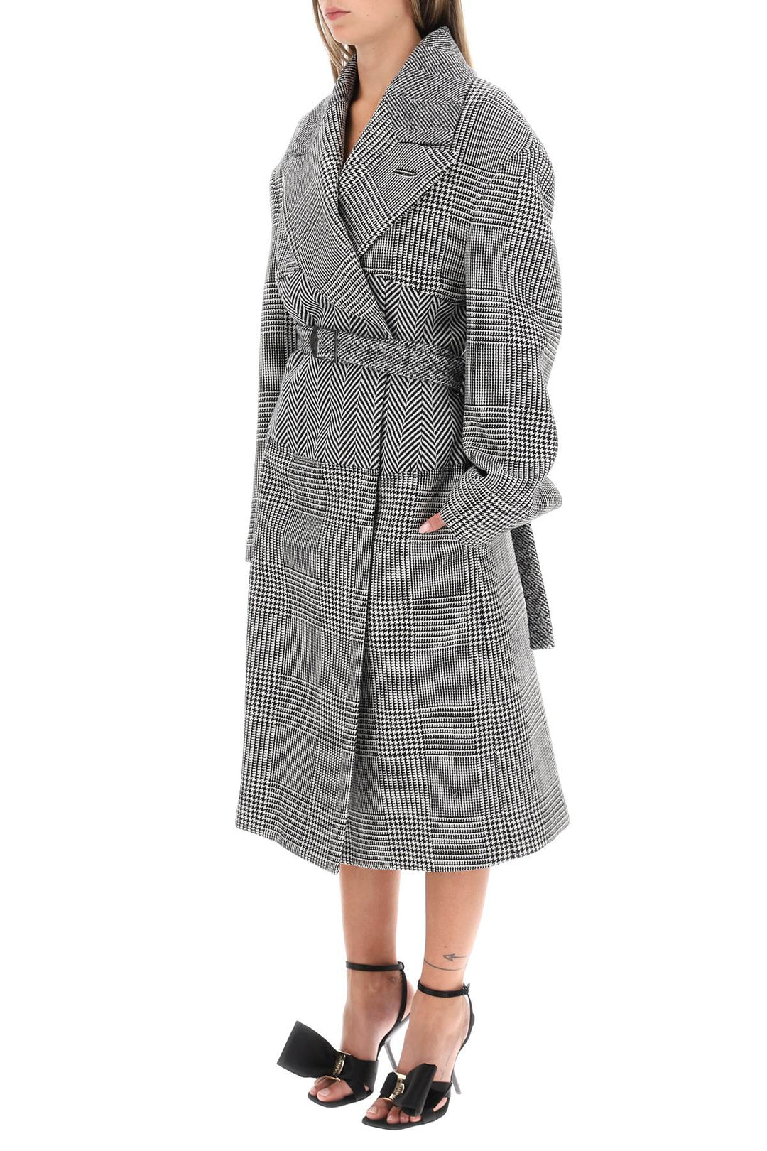 Cashmere Patchwork Coat - Tom Ford - Women