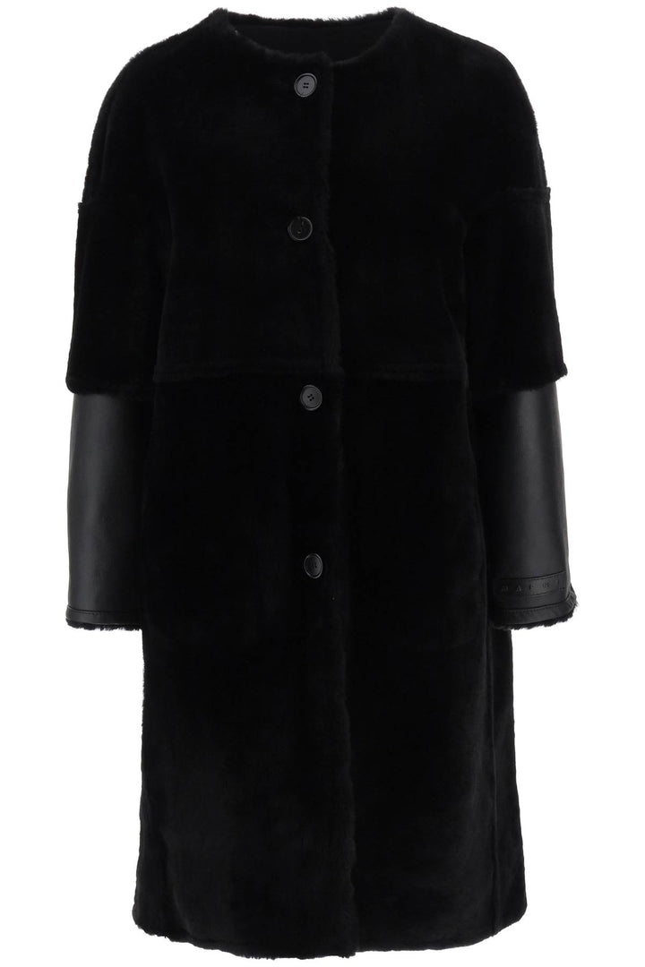 Reversible Shearling Coat - Marni - Women