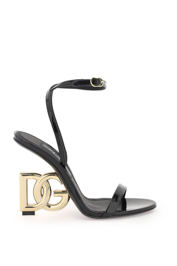 Sandals With Dg Heel - Dolce & Gabbana - Women