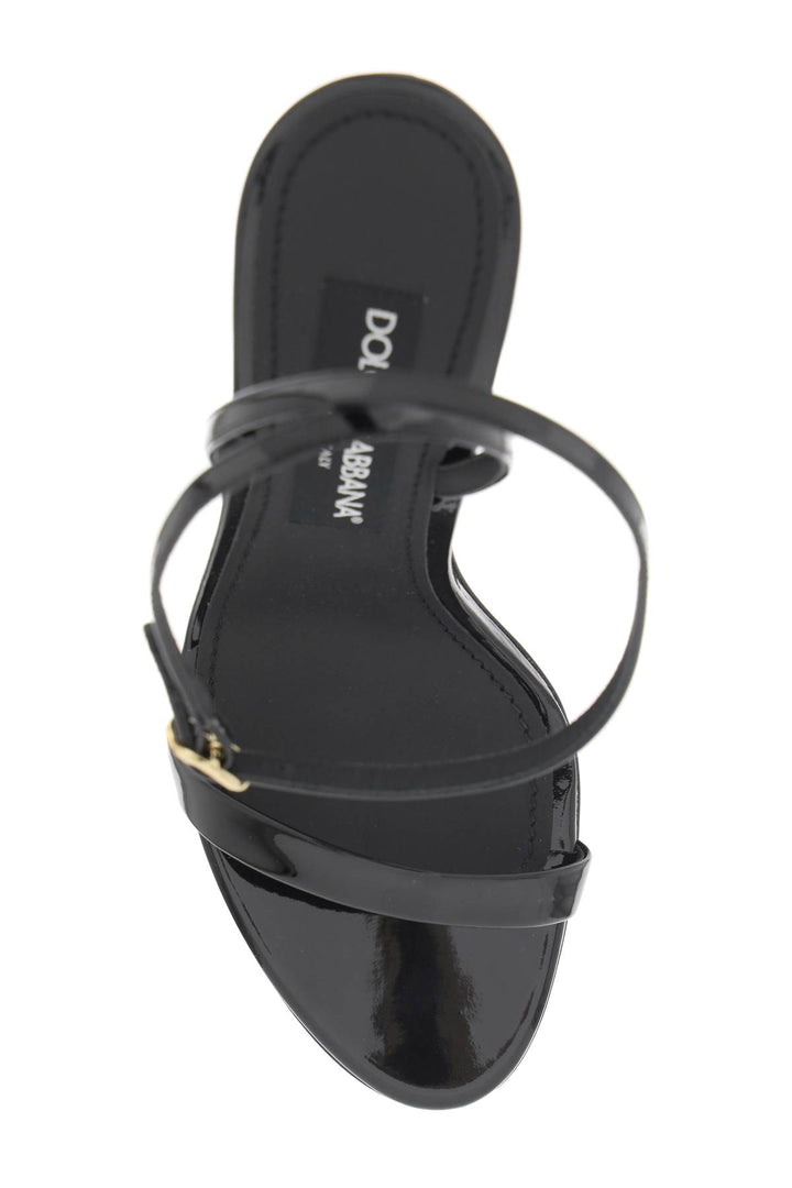 Sandals With Dg Heel - Dolce & Gabbana - Women