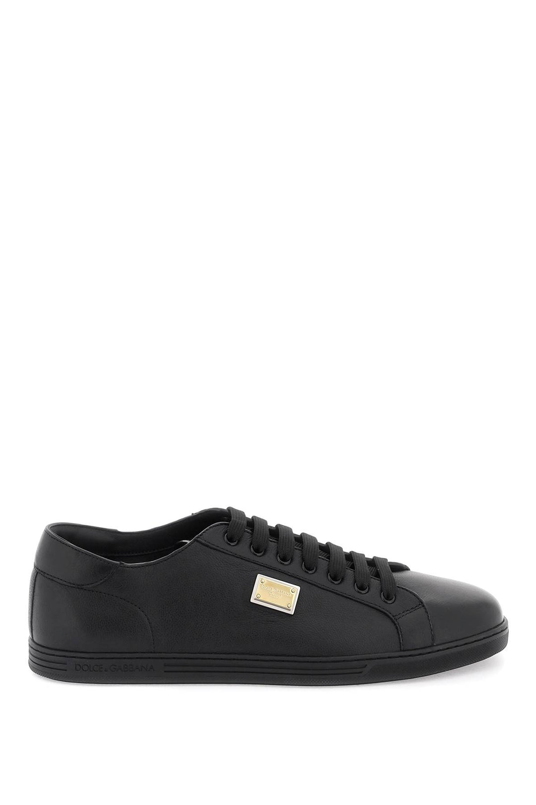 Leather 'Saint Tropez' Sneakers - Dolce & Gabbana - Men