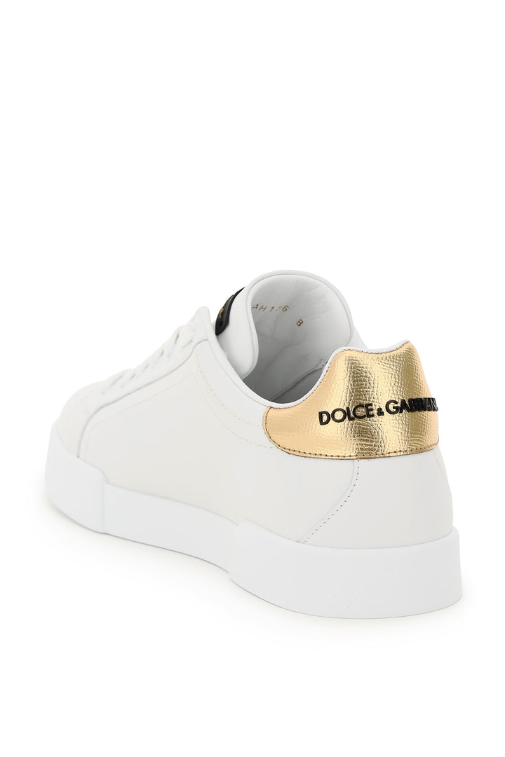 Portofino Sneakers With Logo Patch - Dolce & Gabbana - Men