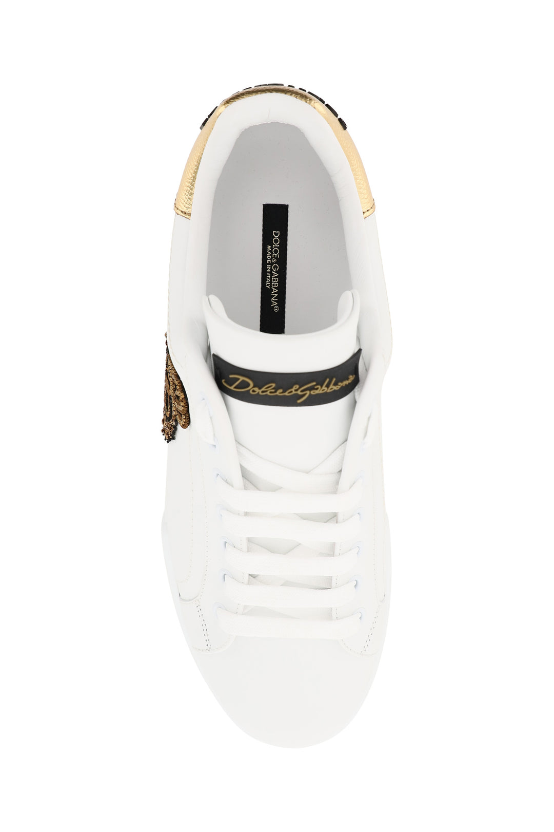 Portofino Sneakers With Logo Patch - Dolce & Gabbana - Men