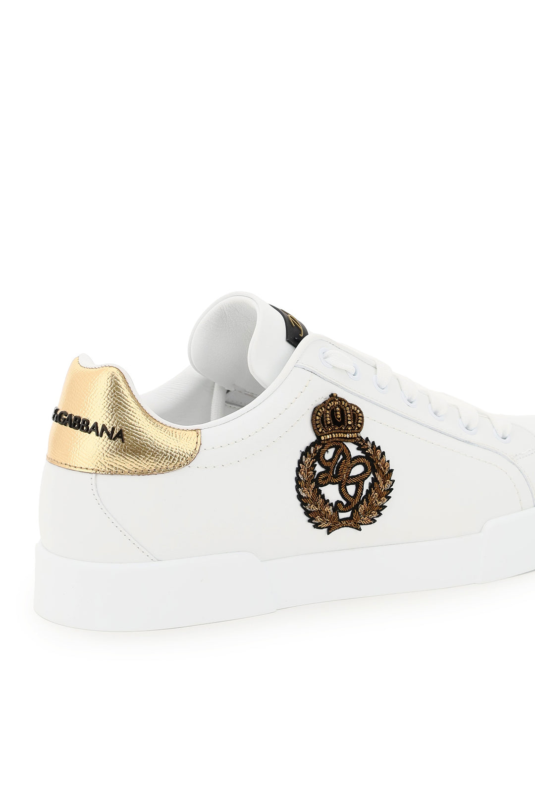 Portofino Sneakers With Logo Patch - Dolce & Gabbana - Men