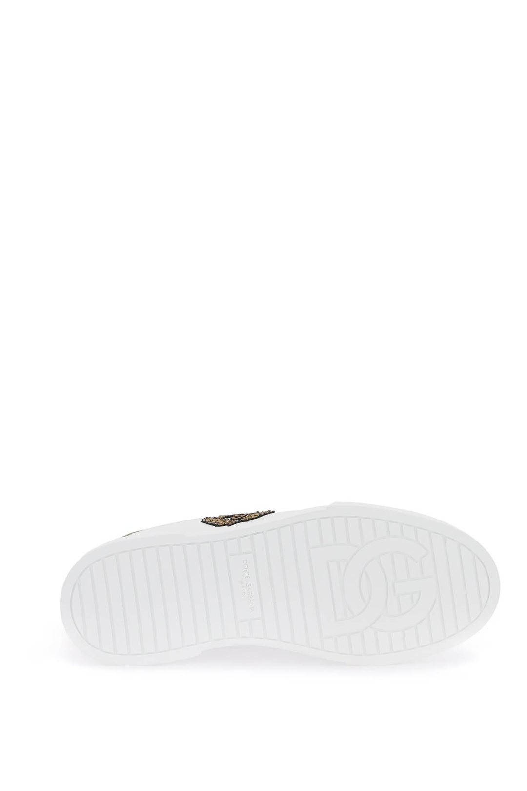 Portofino Sneakers With Logo Patch - Dolce & Gabbana - Men