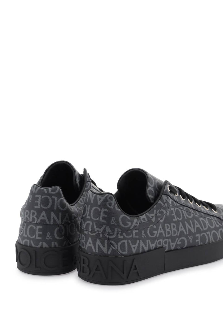 Portofino Jacquard Sneakers - Dolce & Gabbana - Men