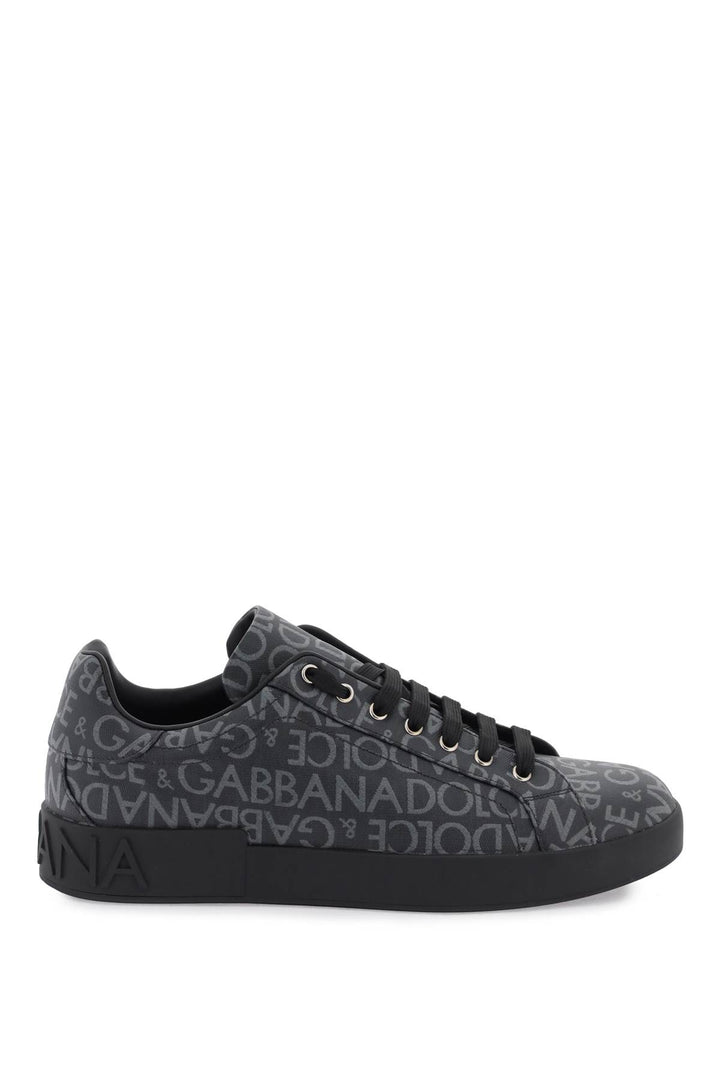 Portofino Jacquard Sneakers - Dolce & Gabbana - Men