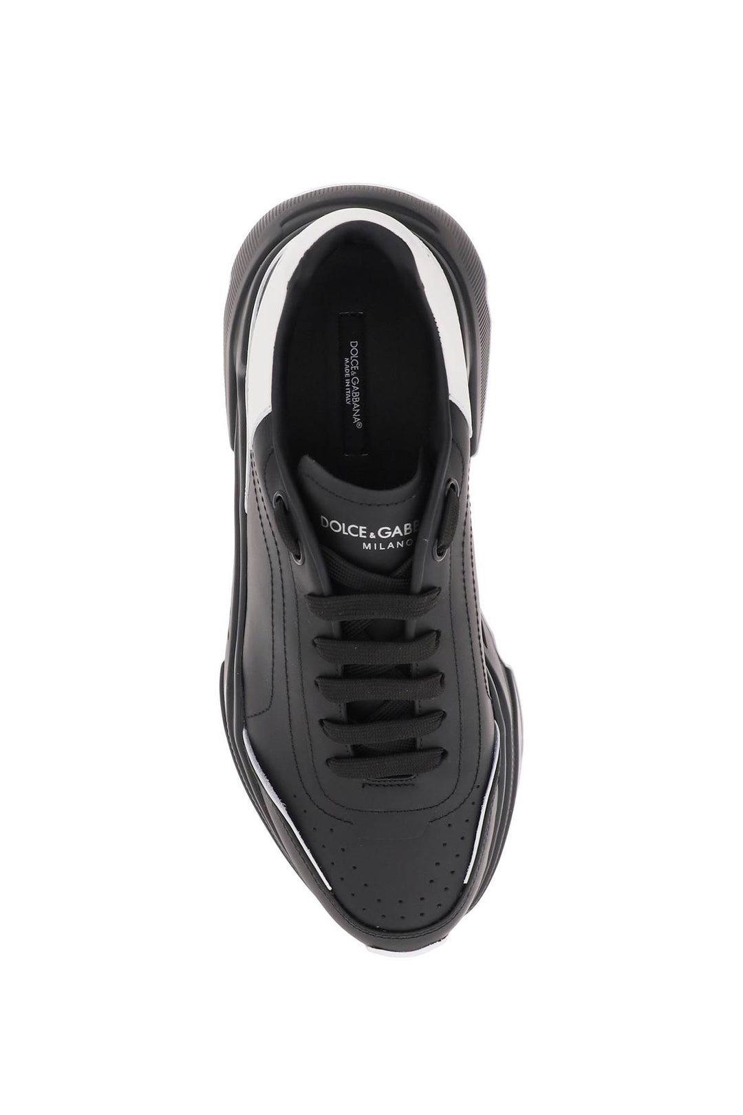 Leather Daymaster Sneakers - Dolce & Gabbana - Men