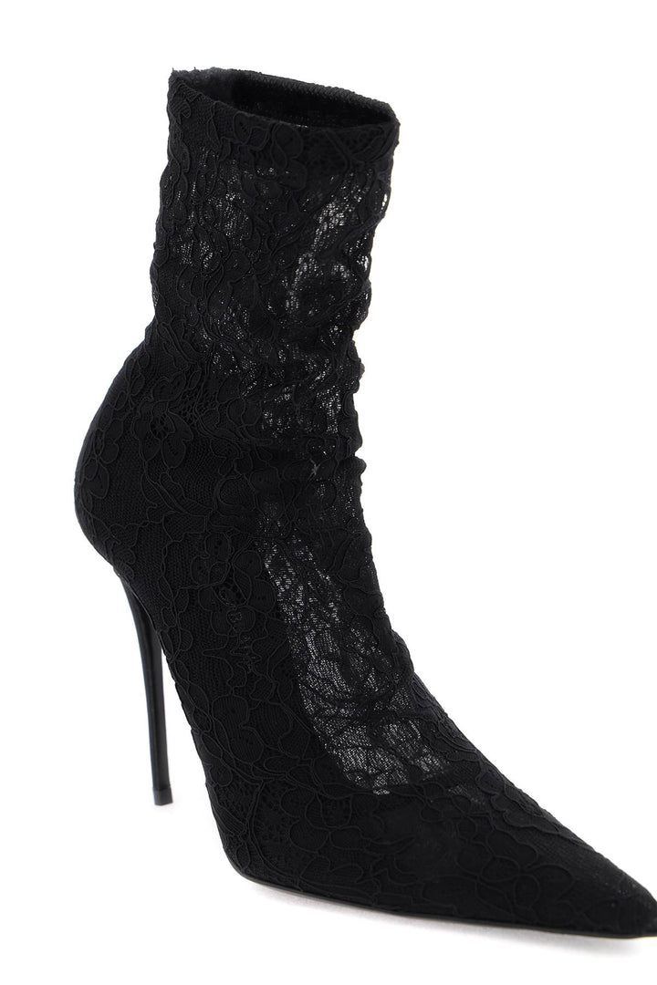 Cordonetto Lace Ankle Boots - Dolce & Gabbana - Women