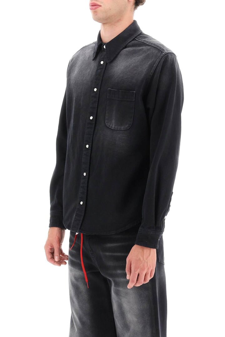 Bleached Denim Shirt - Marni - Men