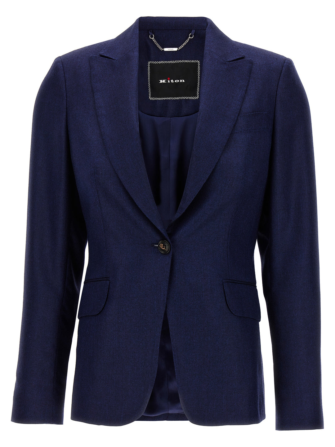 Single-Breasted Blazer Jackets Blue