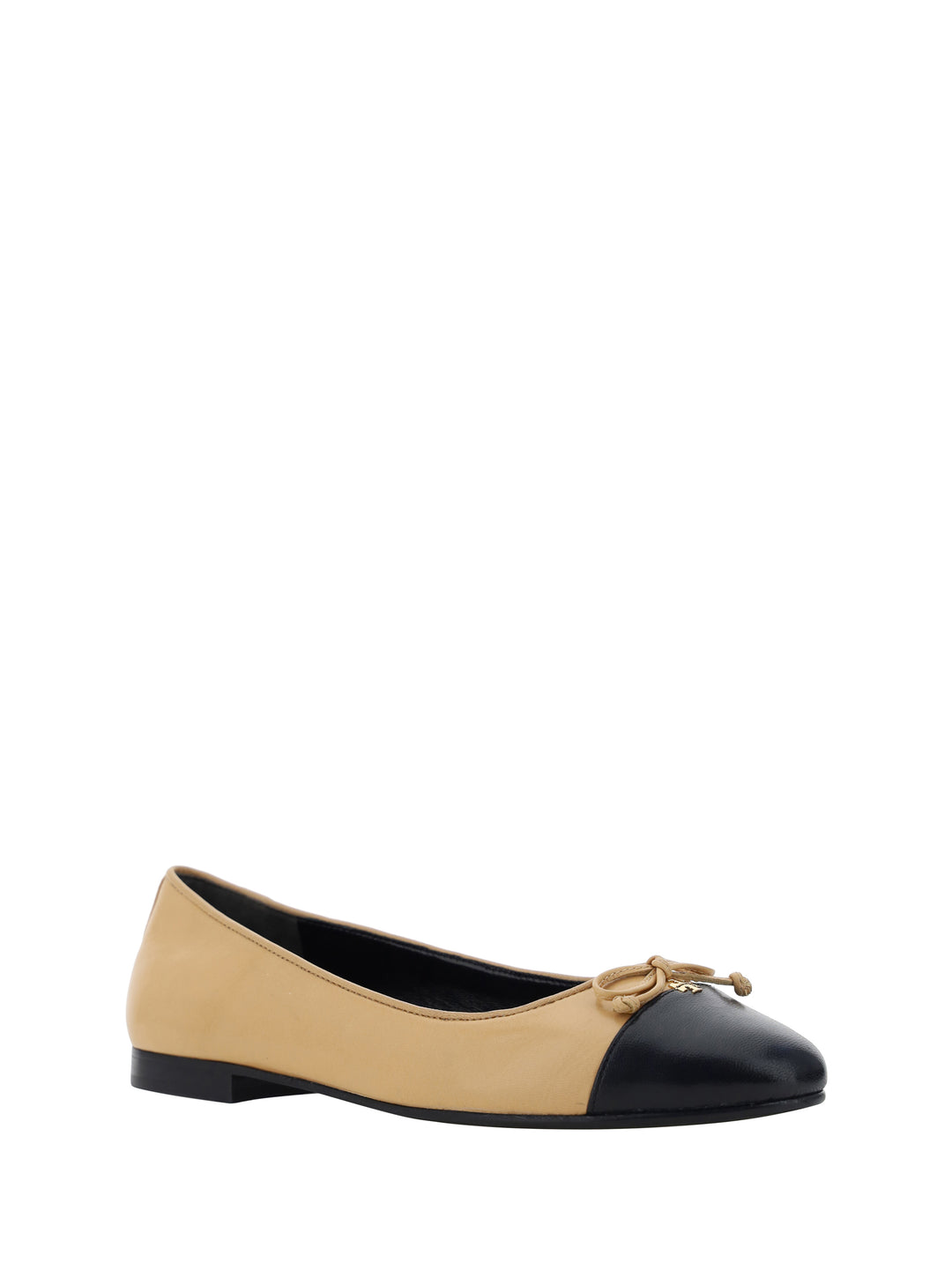 CAP-TOE BALLERINA SHOES