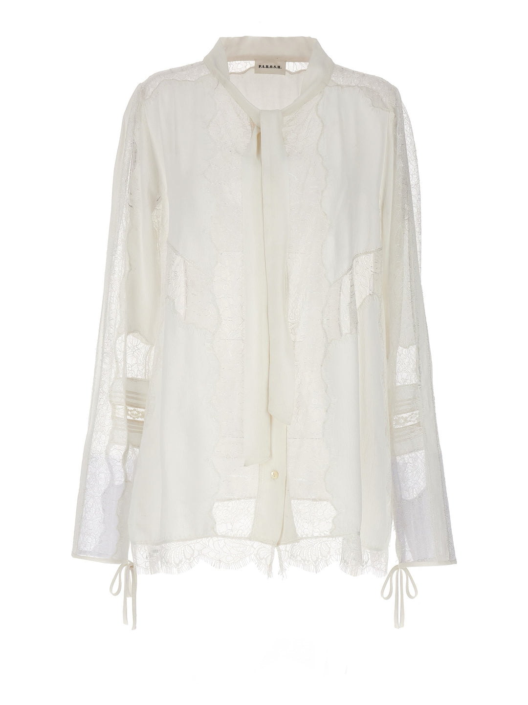 Lace Shirt Shirt, Blouse White